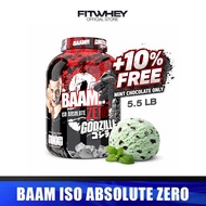 BAAM ISO ABSOLUTE ZERO (5 LB) | เวย์โปรตีนไอโซเลท ไม่มีไขมัน ไม่มีน้ำตาล ดูดซึมไว I FITWHEY