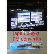 FM converter （fm changing frequency）for japan car player Vellfire estima alphard Odyssey recond ori 