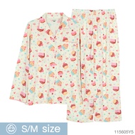 Josilins ชุดนอน ชุดอยู่บ้าน ผู้หญิง เสื้อแขนยาว ขายาว ผ้ายืด SM 2025