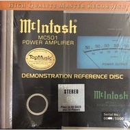 McIntosh MC501 Demonstration Reference Disc SACD Limited Edition Code: SACD80072LE