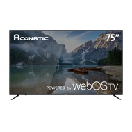 Aconatic LED SMART Web OS TV มี Magic Remote สามารถสั่งงานด้วยเสียง รุ่น 75US200AN