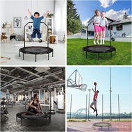 [FREE SHIPPING]Wholesale Children's Trampoline Adult Fitness Sports Bouncing Bed Indoor round Foldable Trampoline Small Trampoline