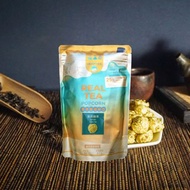 【茉莉綠茶爆米花】真茶葉茶香爆米花 | 台灣頂級茶葉茶粉研磨製