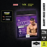 BAAM Mass Gainer 2600 (6lbs / 15lbs) | High Calorie 2600 kcal • 75g Protein • Muscle & Mass Building