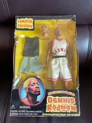 $180 中古 絕版 1996 NBA Dennis Rodman Bulls 12” 洛文 公牛 玩具 公仔 Bad as i wanna be series figure limited edit