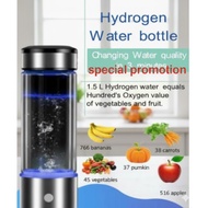 [SG Stock] Hydrogen Rich Water Bottle 800-1200PPB High Concentration - 3-Min Fast Electrolysis Boros