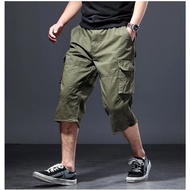 Seluar Lelaki 3 Suku Six Poket Pant panta casual 100% cotton febric lelaki 3 Quarter