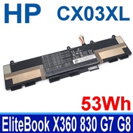 HP CX03XL EliteBook X360 830 G7 830 G8 HSTNN-IB9G LB8R L77624-1C2 422 421 1C1 L78551-005 BATTERY