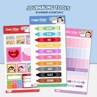 Sticker Sheet Planner Journaling Tools / Planner Essentials