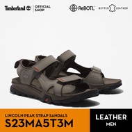 Timberland MEN'S LINCOLN PEAK STRAP SANDALS รองเท้าผู้ชายรัดส้น (S23MA5T3M) z