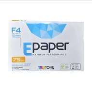 E-Paper HVS Paper 75 GSM F4 / HVS F4 photocopy Paper (price per ream)