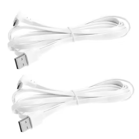 2M/20ft Charging Power Cable Fits for Arlo Pro, Arlo Pro 2, Arlo GO, Arlo Light Weatherproof Indoor/