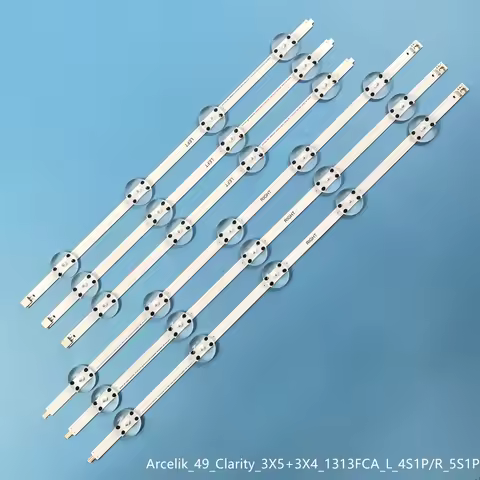 LED Backlight strip 9 lamp for Arcelk_49_Clarity_3X5+3X4_1313FCA_L R 5S1P WCE60601 WCK60601-AB B49L 