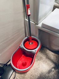 旋轉拖把及桶