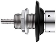 Talos Draft Beer Shank Assembly with 2-1/8" Stainless Steel - 3/16" I.D. Bore, TL-1112111