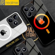 Latest Realme C63 2024 Softcase Glass Case Realme C63 Cellphone Casing - Cellphone Protector - Cellp