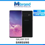 Samsung Galaxy S10 128GB + 8GB RAM 16MP 6.1 inches Android Handphone Smartphone Used 100% Original