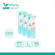 Offspring Premium Organic Ultra-Thin Diaper Pants [Bundle of 3]