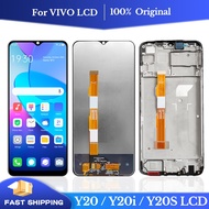 6.51" Original For VIVO Y20 V2029 / Y20i V2027 V2032 LCD Display Touch Screen With Frame Digitizer A