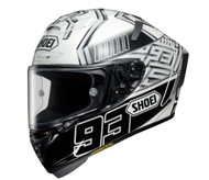 SHOEI X14 Full Face Helmet White Ant Helmet Motorcycle Locomotive Men and Women Helmet