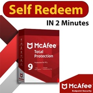 [Self Redeem] MCAFEE TOTAL PROTECTION 2022 ORIGINAL ANTIVIRUS SOFTWARE | 9 YEARS