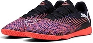Unisex Future 8 Play It Football Boots, Puma Black PUMA White Glowing Red, 10 US