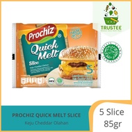 Keju PROCHIZ Quick Melt Slice 5s / Quickmelt Isi 5 Lembar /  Quick Melt 160gr - Cepat Leleh  HALAL