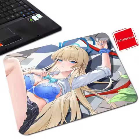 Ichinose Asuna Mouse Desktop Setup Carros Para Escritorio Pad Small Wrist Protector Keyboard E-Sport