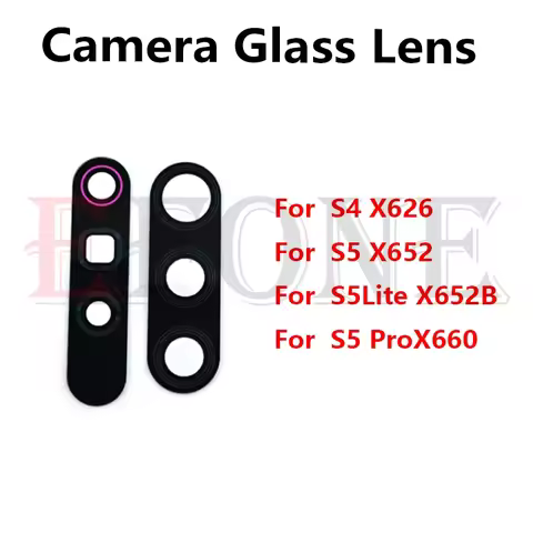 NEW For Infinix S4 S5 Pro LiTE X626 X652 X652B X660 Rear Back Camera Glass Lens With Glue