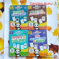 Mandarin Smart Cards - Mandarin English Indonesian for children aged 1.5 - 6 years