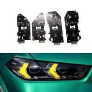Yellow DRL Modules For BMW G05 G06 LCI X5 X6 F86 F95 LED Headlight DRL Daytime Light Angel Eye
