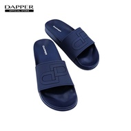 DAPPER รองเท้าแตะ DP Icon Carbon Fiber Embossed Pool Slide Sandals สีกรมท่า