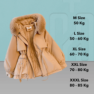 Hitchie -10Deg Women Top Winter Down Cold Hoodie Jacket Woman Fleece Baju Sejuk Tebal Parka Korean W