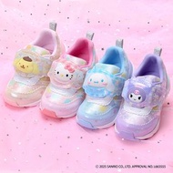日本直送 Moon star Moonstar sanrio 三麗鷗 Kuromi 庫洛米 Hello Kitty Cinnamoroll 玉桂狗 布甸狗 女童 閃燈 波鞋 girl sneakers