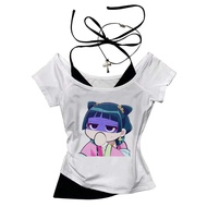 Apothecary Diaries Crop Top - Streetwear Gothic Vintage Cute Girls Top