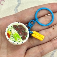 Beef Pho and Quai Keychain - Piece eating Vietnam