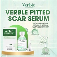 Verble Serum [ORIGINAL WITH BOX] Pitted Scar Serum: Reduce dark spots Brighten skin Regenerate White