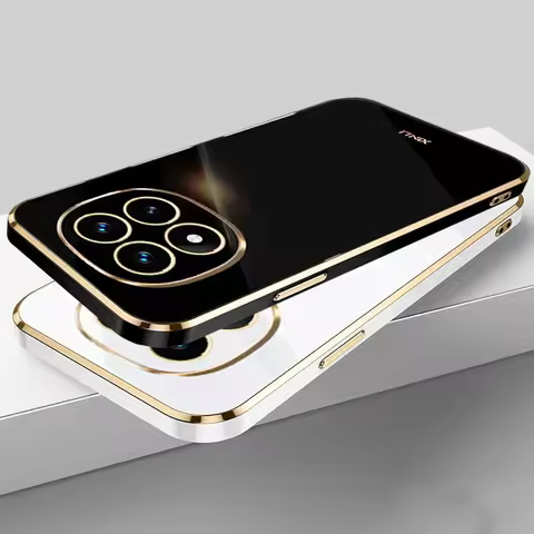 Electroplated Case for Xiaomi Redmi Note 14 13 12 11 Pro Plus 12 Turbo 12S Plating Silicone Cases Re