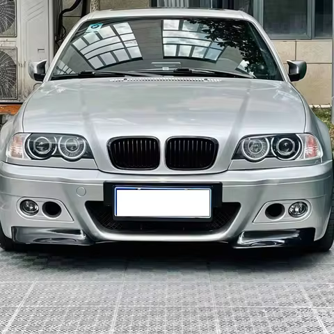 Car Front Bumper Splitters Diffuser Spoiler Splitter Lip Guard Lip For BMW E46 1999-2006 M3 Carbon F