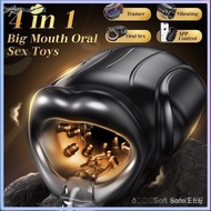 In‑Stock NowMen's APP remotecontrolled suctionclamping massager, electric massager adult toy men情 趣 