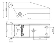 Marine Hardware 316 Stainless Steel Boat Fairlead Anchor Bow Roller Boat Accessories For Boat Yacht