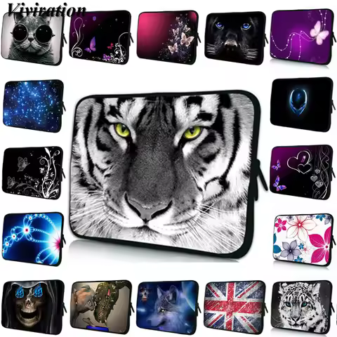 Laptop 10 11.6 13 14 17 7 Case Funda Computer Neoprene Bag Pouch For Acer Aspire Mac Air M4 M3 M1 Le