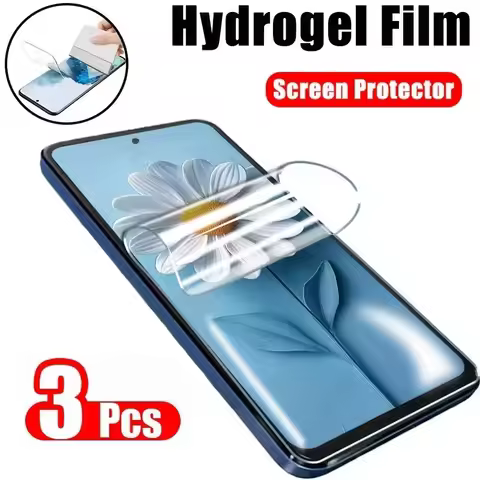 3Pcs Hydrogel Film For Motorola G85 G86 G15 Powe G56 Screen Protector For Motorola Edge 60 50 Fusion