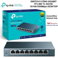 Switch RJ45 TPLink SG108 / LS108G 10/100/1000Mbps Desktop 8-Port Gigabit Lan Network Switch - IEEE 8