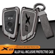 Zinc Alloy Car Key Case Cover Shell Fob For BMW X2 Remote Control Protector X Full Series For BMW Ca