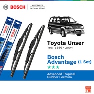 Bosch Advantage U Hook Wiper Set for Toyota Unser (18"/18")
