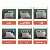 Stickers Cermin Road Tax Kereta