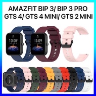 Amazfit Bip 3/ Bip 3 Pro GTS 4 GTS 4 Mini GTS 2 Mini Soft Silicone Strap Bip3 Bip 3Pro GTS 4 GTS 4 M