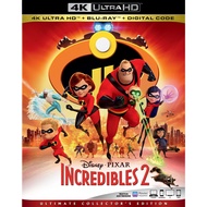 [English][Ready Stock] Blu-ray HD Movie 4K UHD 1080P Incredibles 2