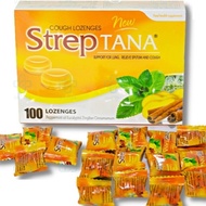 Streptana herbal cough lozenges relieve cough, relieve itchy throat, reduce sore throat